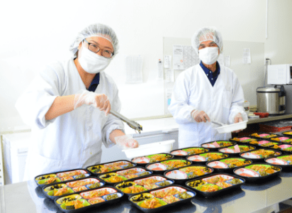 夕食お持ち帰り弁当サービス